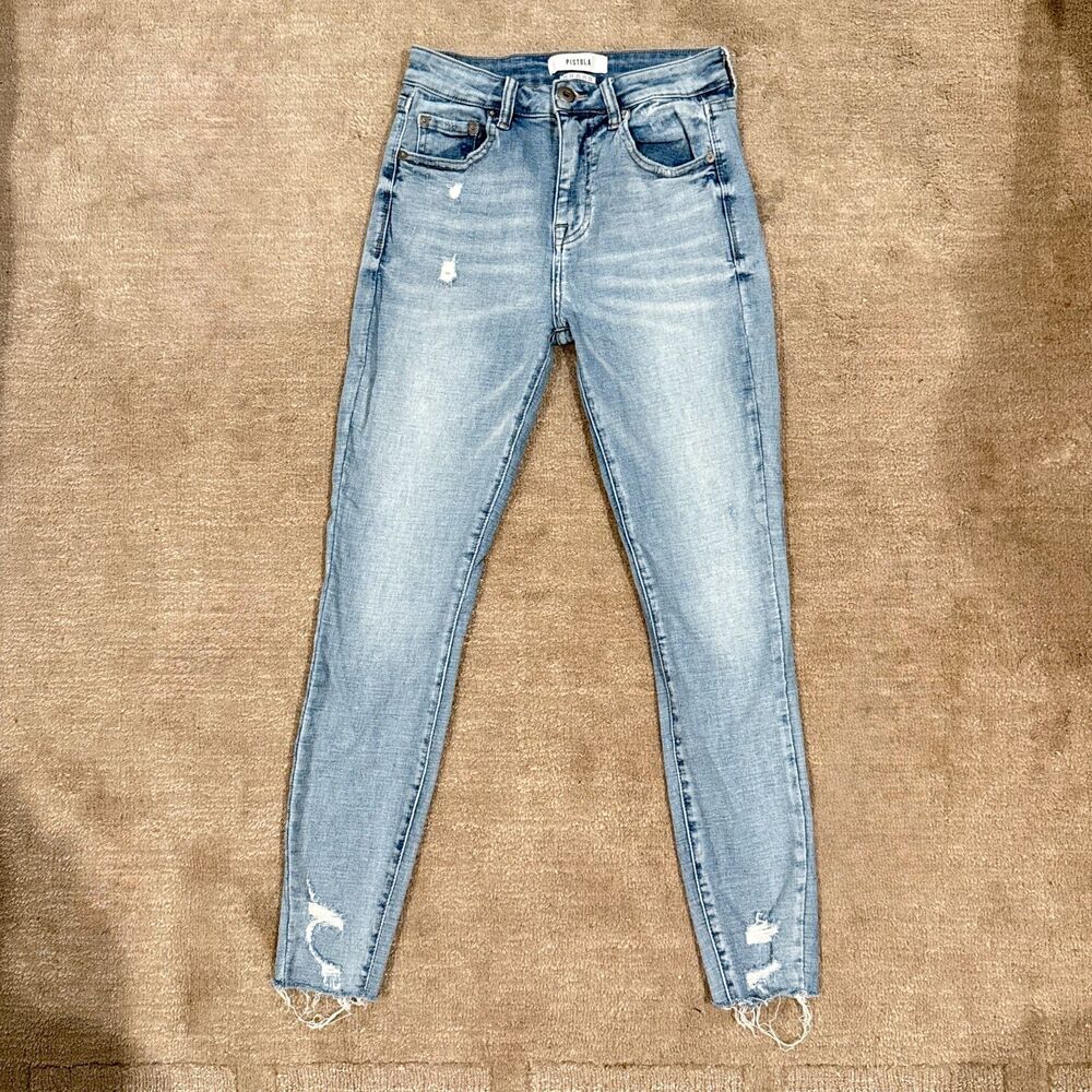 Womens Denim Skinny Jeans - Pistola